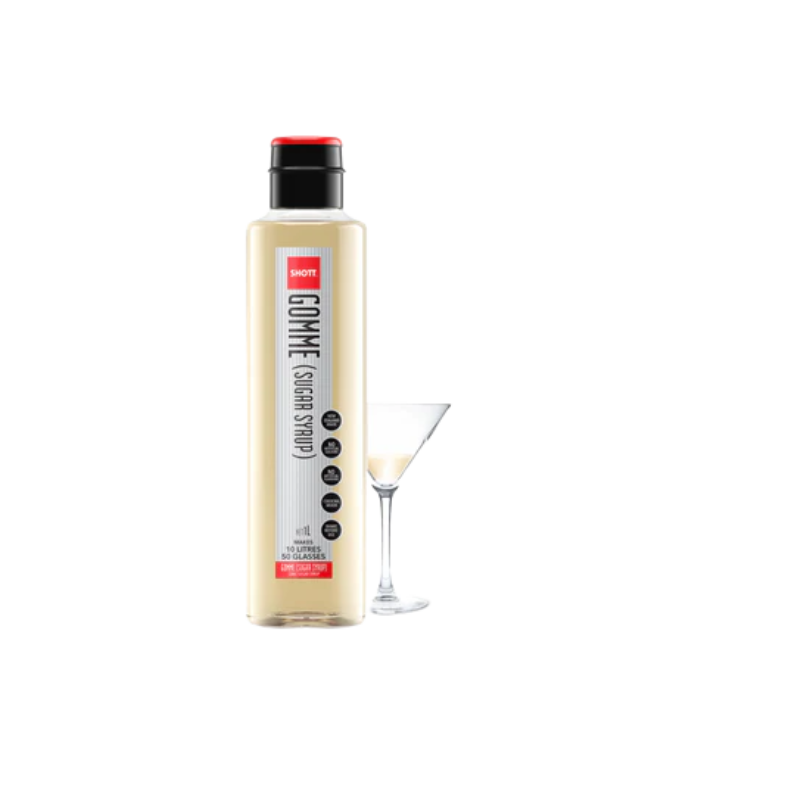 SHOTT Gomme Syrup (Sugar Syrup) 1L