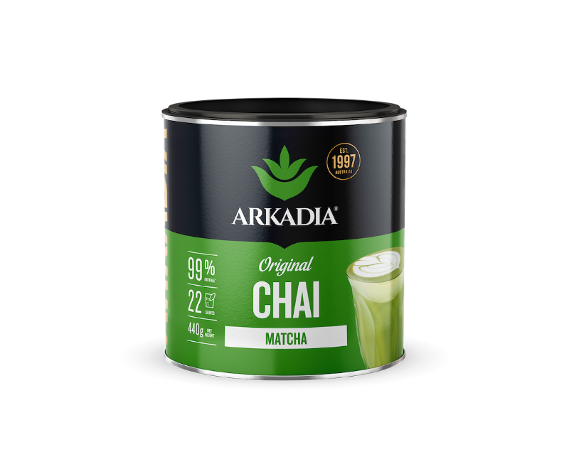 Arkadia Matcha Chai Latte 440g